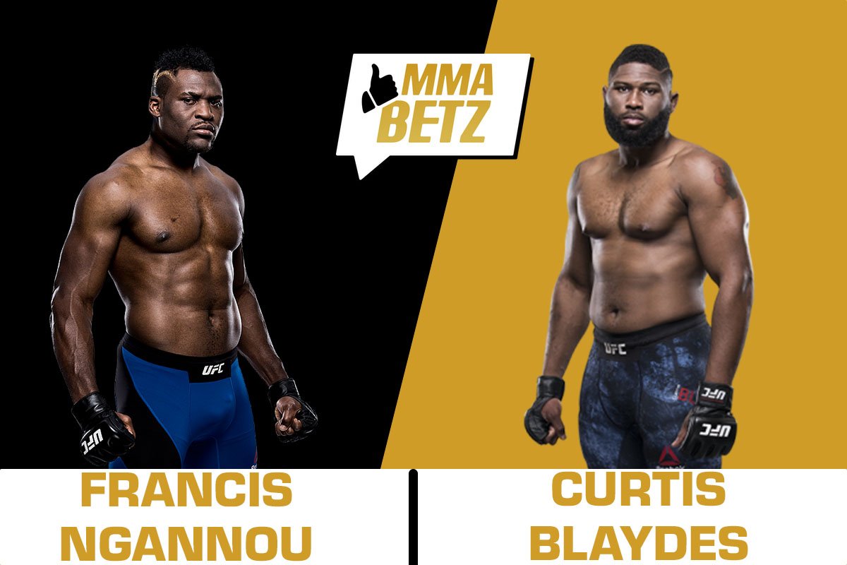 UFC Kina Curtis Blaydes vs Francis Ngannou