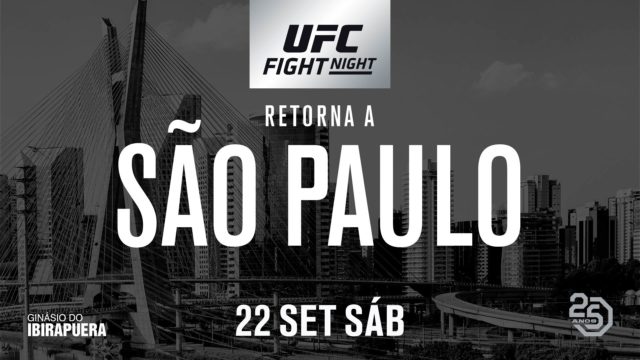 UFC Fight Night Sao Paulo - matchkort
