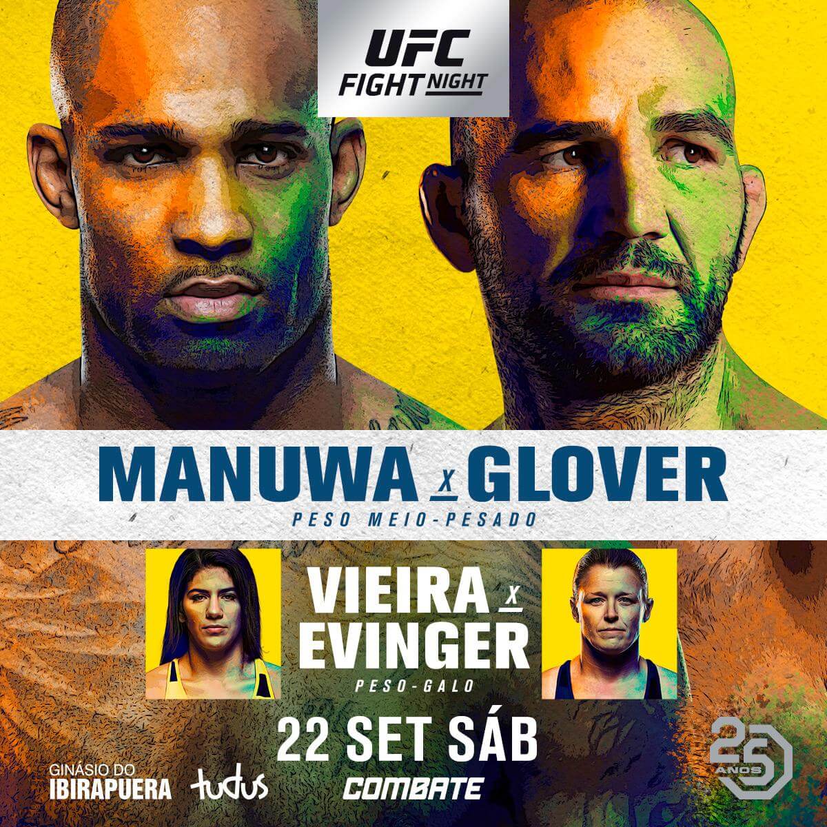 ufc fight night sao paolo poster
