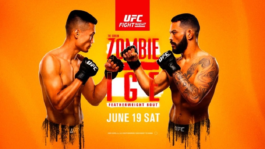 UFC Vegas 29 Korean Zombie vs Dan Ige