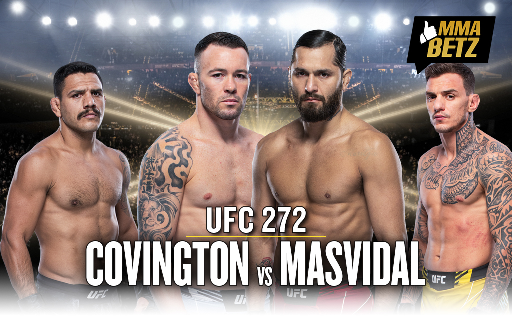 Ufc 272 Masvidal Vs Covington Matchkort Sändningstider Och Info