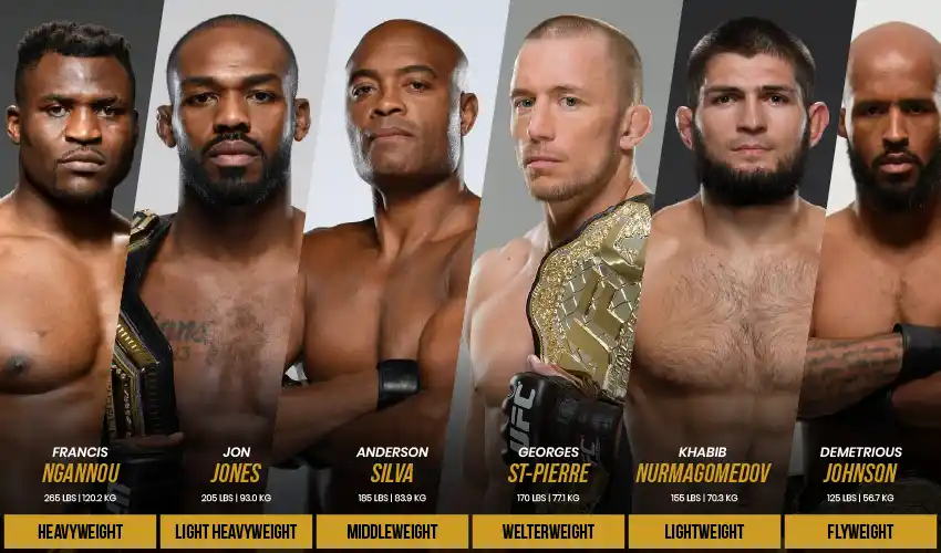 Viktklasser i UFC